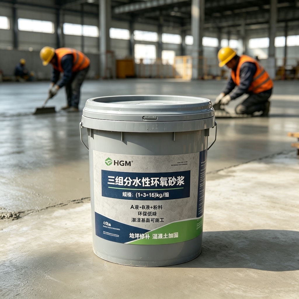 万山特三组份水性环氧砂浆